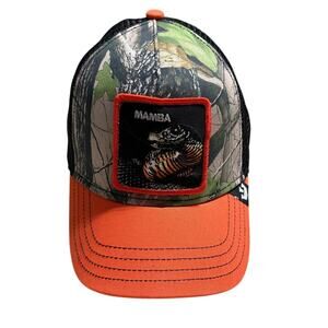 Goorin Bros. The Farm Snake Mamba Trucker Hat Snap Back Camo Hunting New